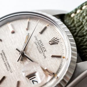 Rolex datejust 1603 linnen dial from 1971 linnen dial