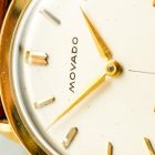 Vintage Movado Petite Seconde watch dial