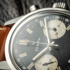 Vintage Zenith Chronograph A278 from 1960s watch dial